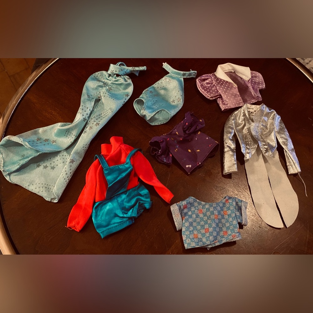 Vintage Barbie Outfits Clothes accessories lot Swim Costumes Fashions